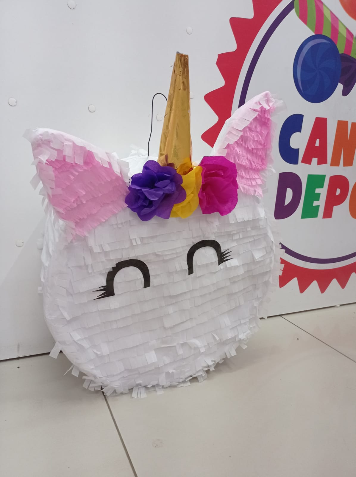 Piñata Unicornio 1 Pequeña - CANDY DEPOT