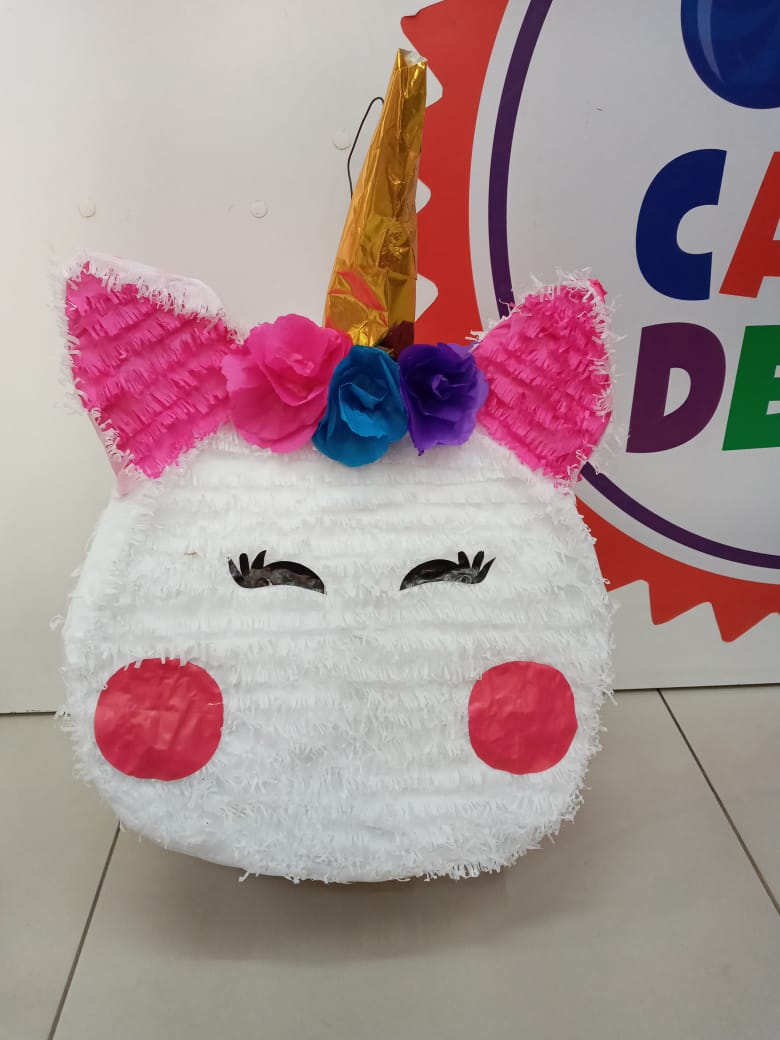 Piñata Unicornio 2 Pequeña - CANDY DEPOT